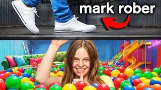 I Built a SECRET ROOM in a BALL PIT ft/ Mark Rober