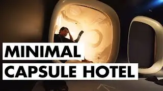 Minimal Capsule Hotel Experience in Tokyo - 9 Hours Capsule Hotel