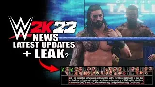 WWE 2K22 News: New LEAK? & Roster Update, Graphical Improvement, Imminent Reveal & NBA 2K22 Impact