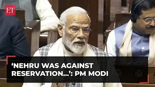 PM Modi slams Congress for Nehrus anti-Ambedkar, anti-reservation stance