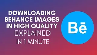 How To Download Behance Images In High Quality? (2024)