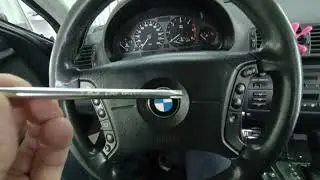 Замена руля на #bmw  #e46  (так же такой руль устанавливался на другие модели)