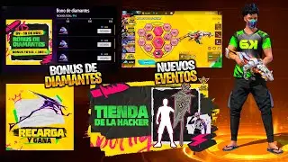 Rapido! BONUS DE DIAMANTES RULETA THOMPSON CIBERGARRAS TIENDA DE LA HACKER Y MAS NOVEDADES EN FF