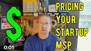 Startup MSP Pricing - What to do when a client approaches you to start a managed services business