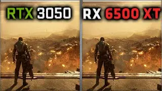 RTX 3050 vs RX 6500 XT Benchmark – 59 Tests