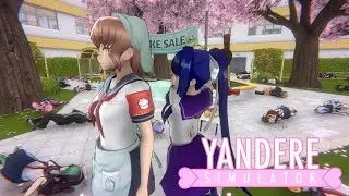 Killing Everyone with the Hammer in Amai's Week | Yandere Simulator Demo