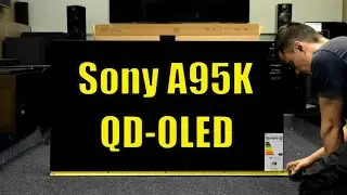 Sony A95K QD OLED 2022  Unboxing, Setup and 4K 60fps Demos