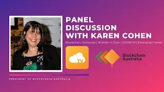 Our First official panel discussion with Karen Cohen,  known as “Block-mum”