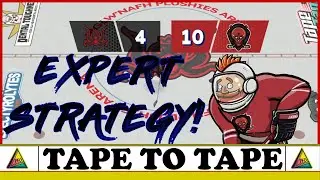 GREAT "Rebound" Expert Strategy in Tape to Tape | Tape to Tape Hockey Game | Tape to Tape Gameplay