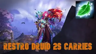 Aggro Restro druid 10.2 / Doing 2's carries