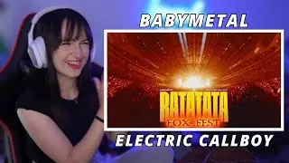 BABYMETAL x @ElectricCallboy - RATATATA (OFFICIAL Live Music Video FOX_FEST) | First Time Reaction