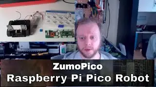 Design and Initial Build Raspberry Pi Pico Robot Project  - ZumoPico