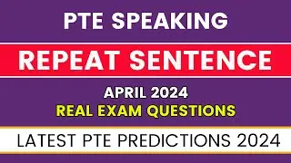 Repeat Sentence | PTE Speaking | Most Repeated Questions | 90% Repeat Rate by Ambition Abroad