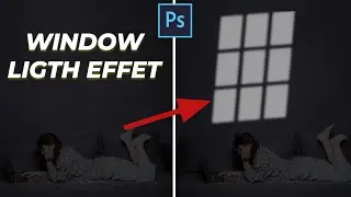 Window Light Effect | Window Light Rays | Short Photoshop Tutorial