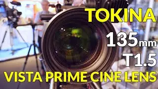 Tokina 135mm T1.5 Vista Prime Cinema Lens