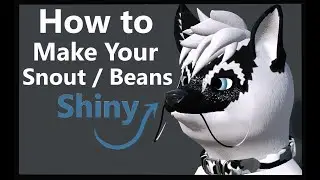 How to make your Snout & Beans Shiny (Appear more realistic)