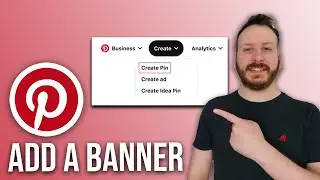 How To Add A Banner On Pinterest Mobile