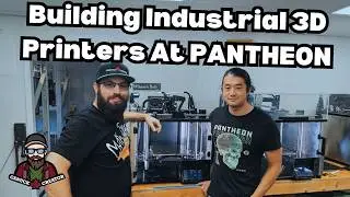 How Industrial 3D Printers Are Made - Pantheon Tour 2024 #3dprinter #manufacturing