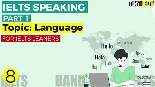 IELTS Speaking Part 1 - Topic: Language | Do you find it easy to take up a new language?