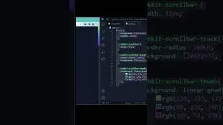 CSS Custom Scrollbar in 57 seconds 