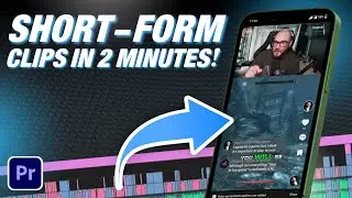 Short-Form Videos in SECONDS | Premiere & Elgato Stream Deck