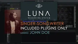 Complete Mix - Singer/Songwriter (John Doe) using UAD's Included Plugins