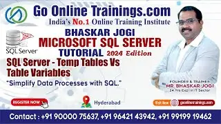 SQL Server - Temp Tables Vs Table Variables