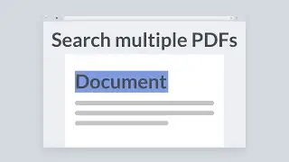 How to build search across multiple documents using JavaScript