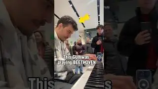 PIANO BATTLE at the SUPERMARKET in Paris ?! 🎹😎