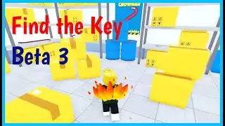 Roblox FIND THE KEY Full Walkthrough ALL KEYS [ BETA UPDATE 3 ]