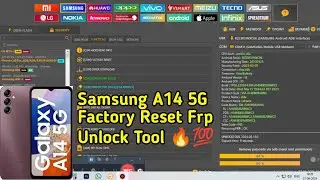 Samsung galaxy a14 5g FRP reset unlock tool 🔥