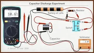 Capacitor Discharge Experiment - Determine Unknown Capacitance