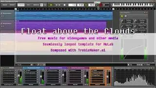 Float above the Clouds - free 90bpm retro game music