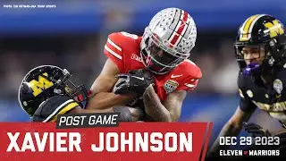 Xavier Johnson recaps his final game with Ohio State after the Buckeyes' 14-3 loss to Mizzou