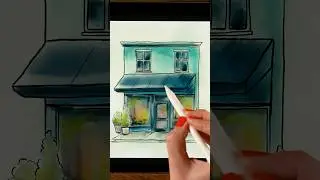 Watercolors on your iPad #procreate #procreatetutorial