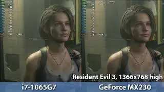 GeForce MX230 vs. i7-1065G7 Iris Plus iGPU Comparison