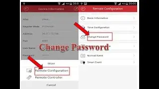 Change Password and Time HIKVISION On IVMS 4500 Lite