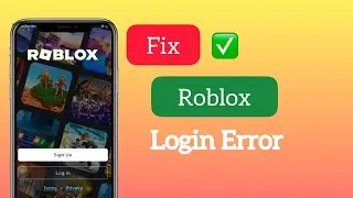 How to Fix Roblox Not Working On iPhone 2023| How to fix Roblox LOGIN error problem Solved 2023