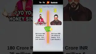 Honey Singh vs Badshah 🤟 who is real king ❓ #shorts