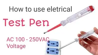 How to use test pen