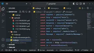 Build a Facebook Messenger Group Chat in Node.js & Express Using Socket.io & MongoDB in Browser