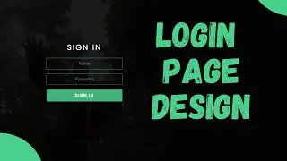 How To Create a Login Page in HTML and CSS