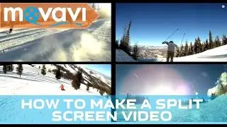 How to make a Split Screen video (Picture in Picture effect) - Movavi Video Suite 14