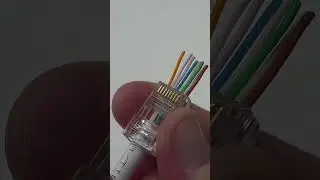 How to Wire Up RJ45 Pass-Through / EZ / Snap Plugs for 