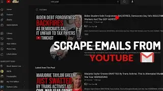 How To Scrape Emails From Youtube | Youtube Scraper