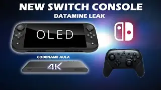 New Nintendo Switch OLED Screen + New SOC with 4K Support Leaked?