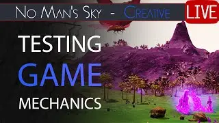 Testing Industrial Farming Game Mechanics! - No Man's Sky Adrift Update Live