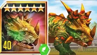 PACHYRHINOSAURUS LEVEL 40 - Jurassic World The Game