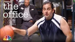 Dunder Mifflin Plays Basketball - The Office