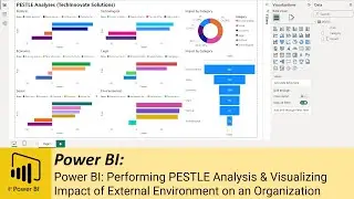 Power BI: Performing PESTLE Analysis & Visualizing Impact of External Environment on an Organization